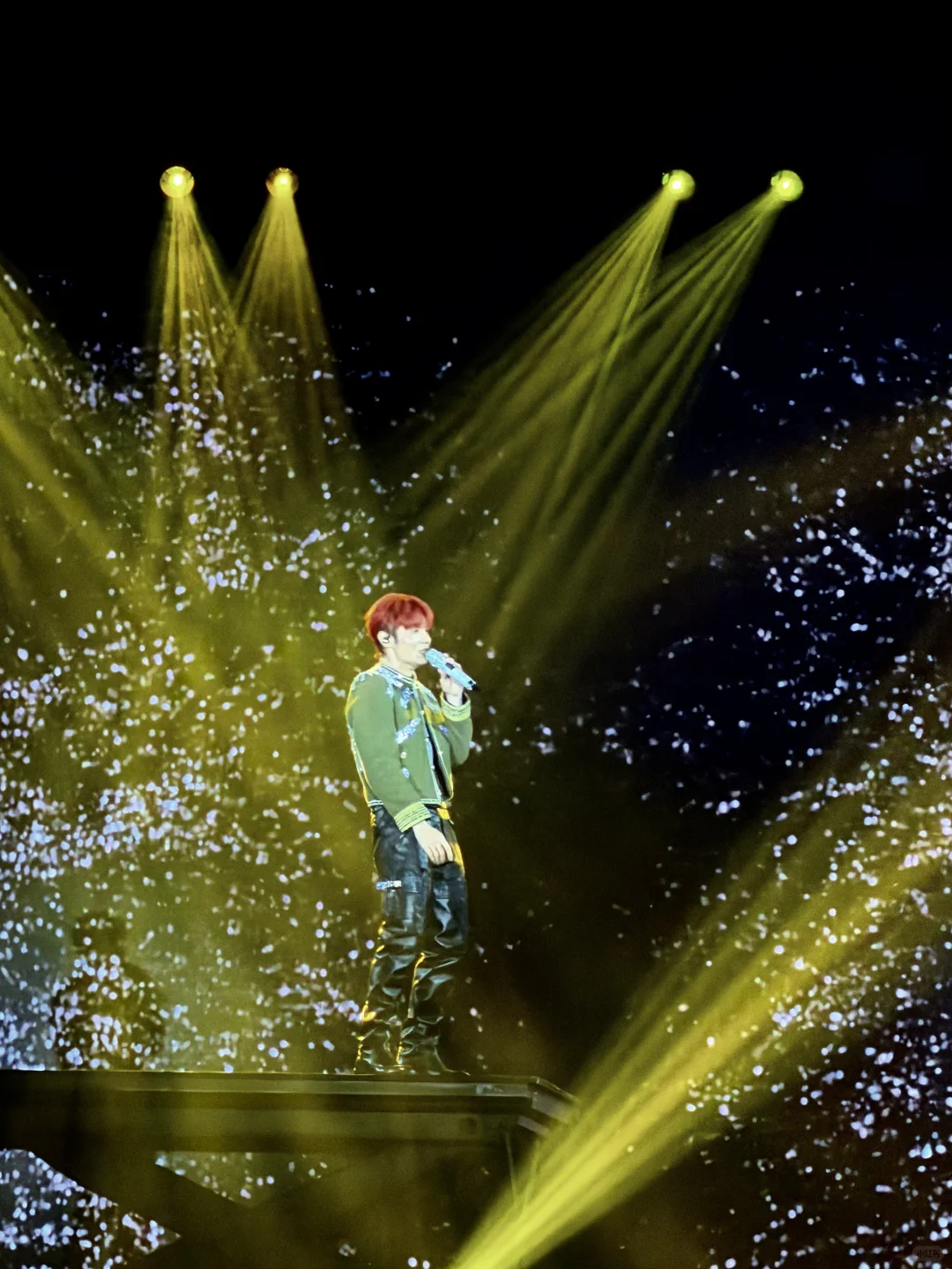 李荣浩的现场很棒！