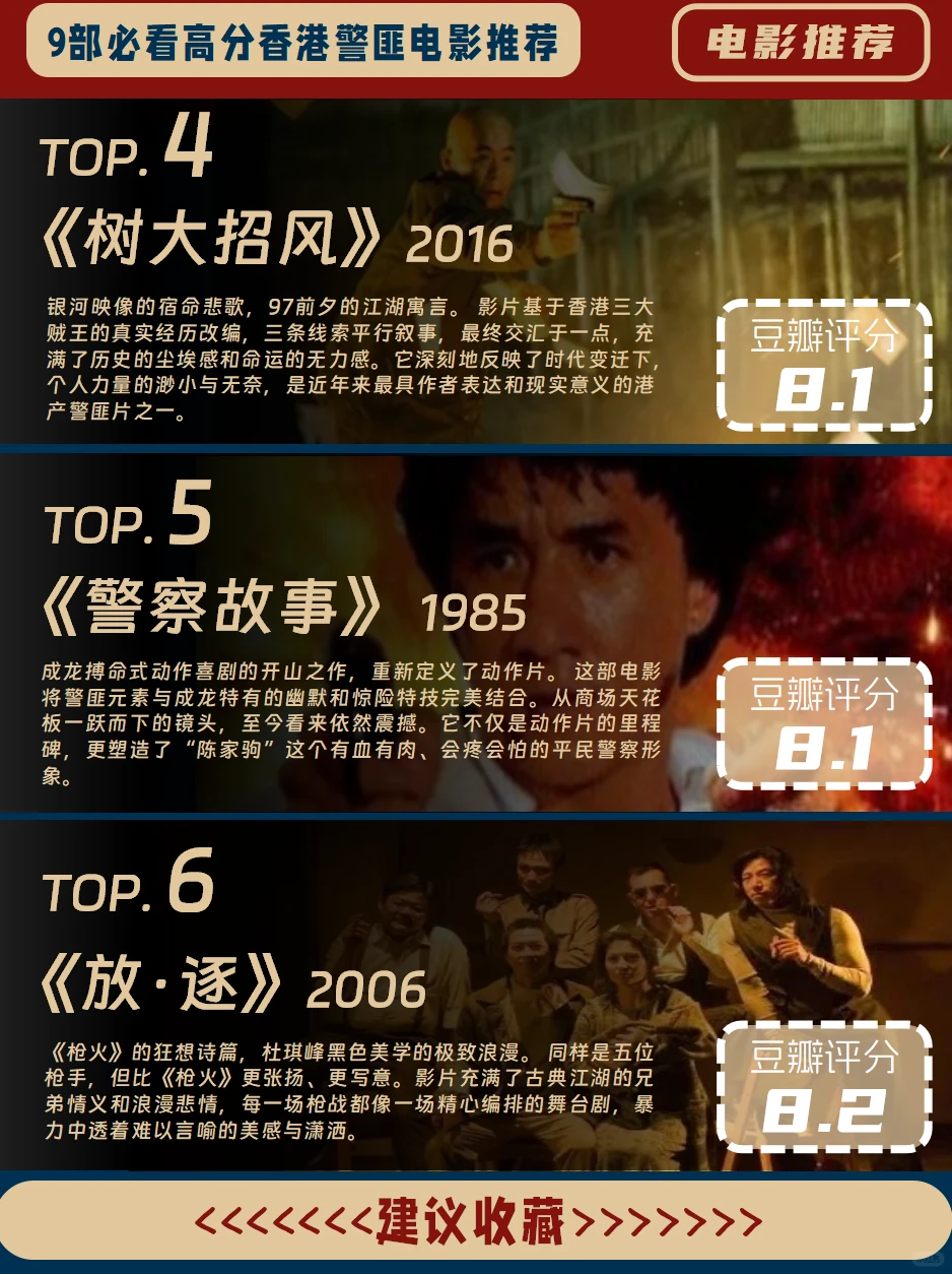 9部必看的高分香港华语电影推荐