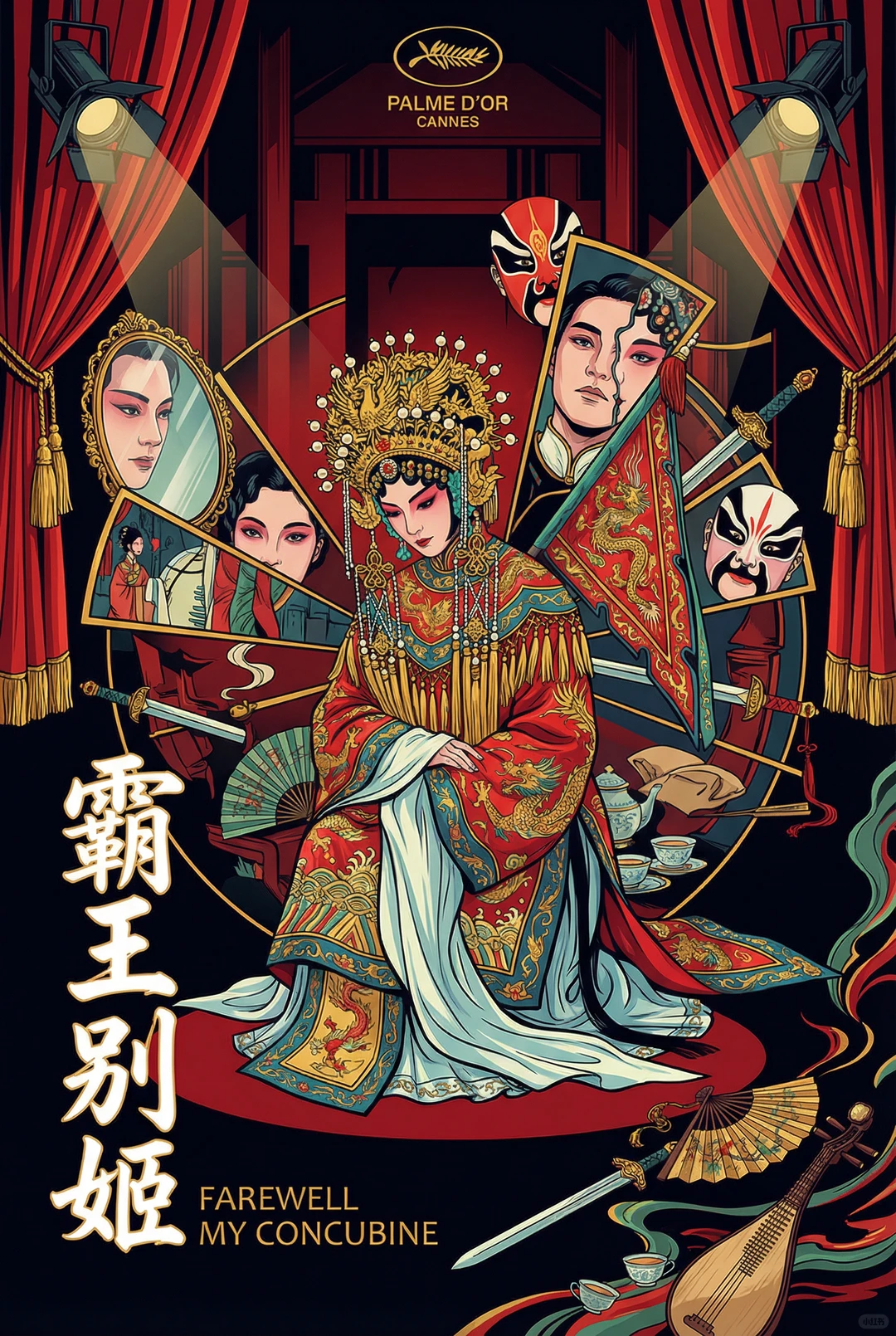 霸王别姬|AI海报+电影推荐