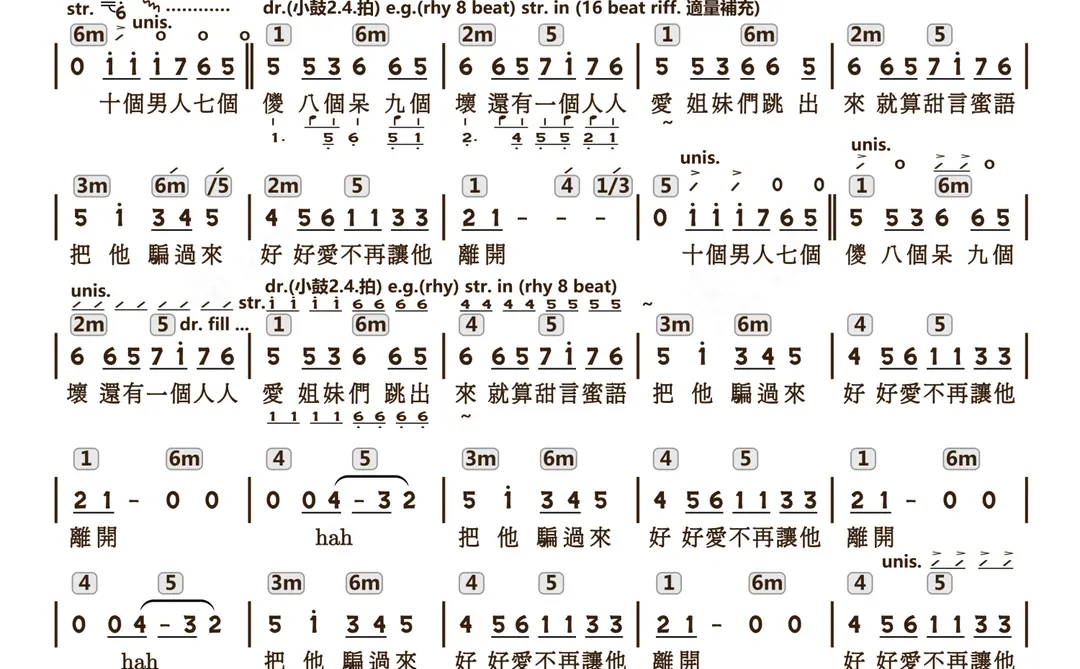出版级扒谱专家：华语经典流行推送