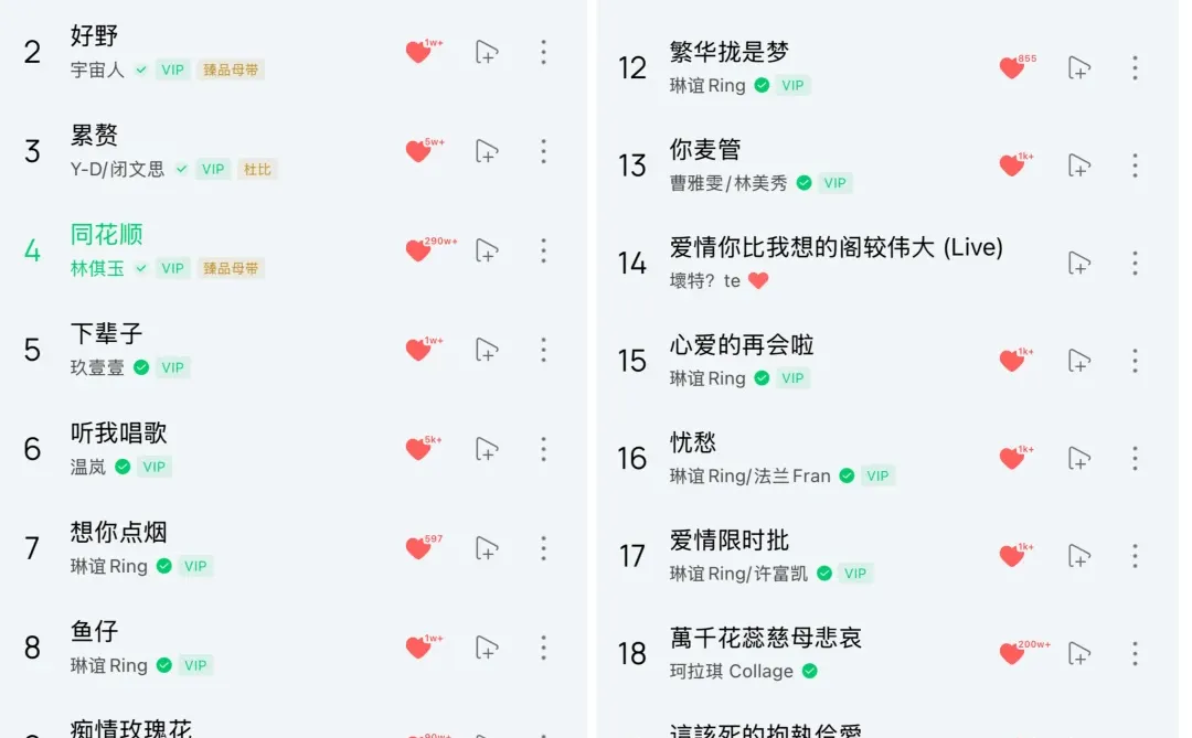 闽南语歌单分享