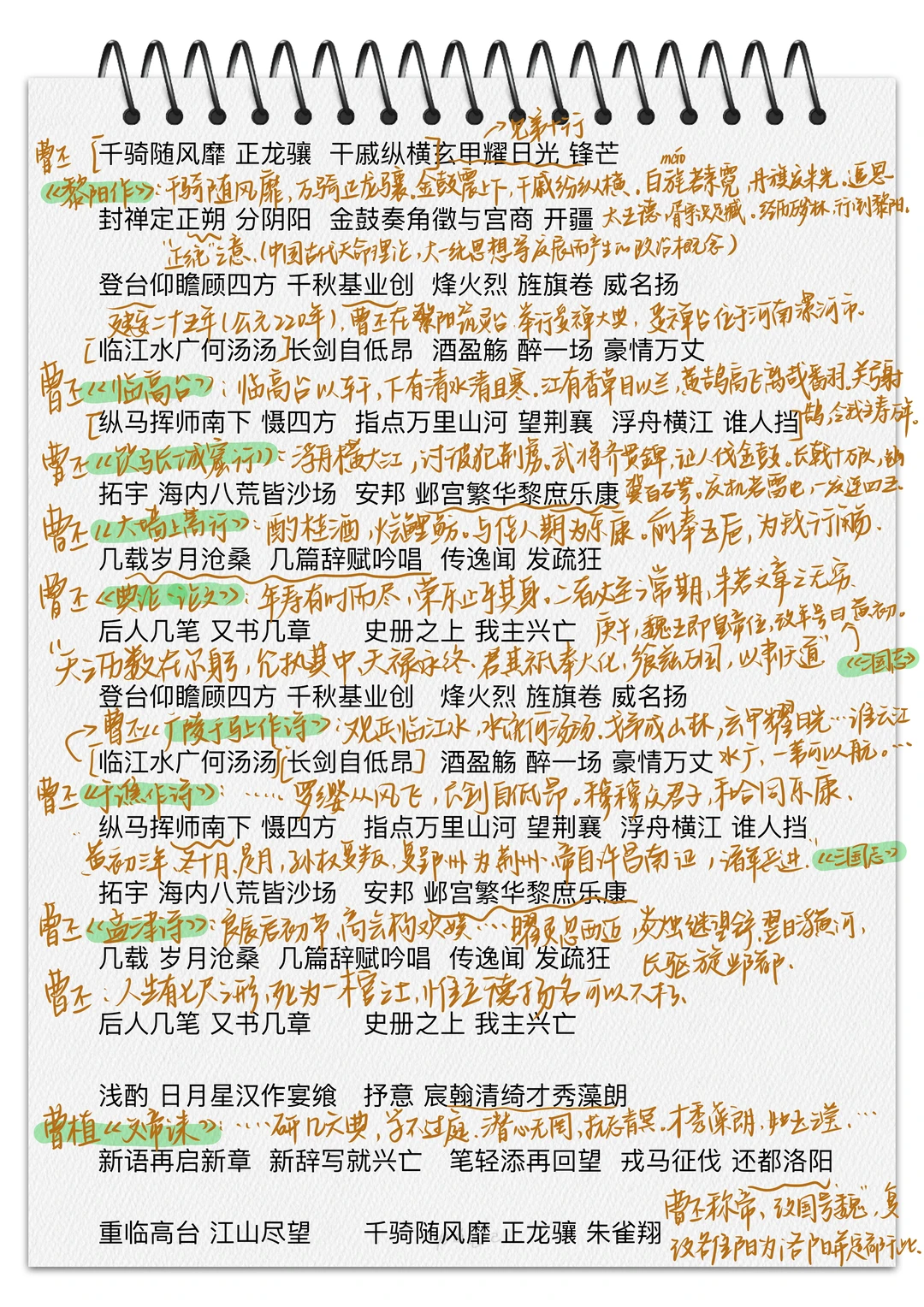 蔡翊昇《曹丕·临高台》涉及丕丕诗文