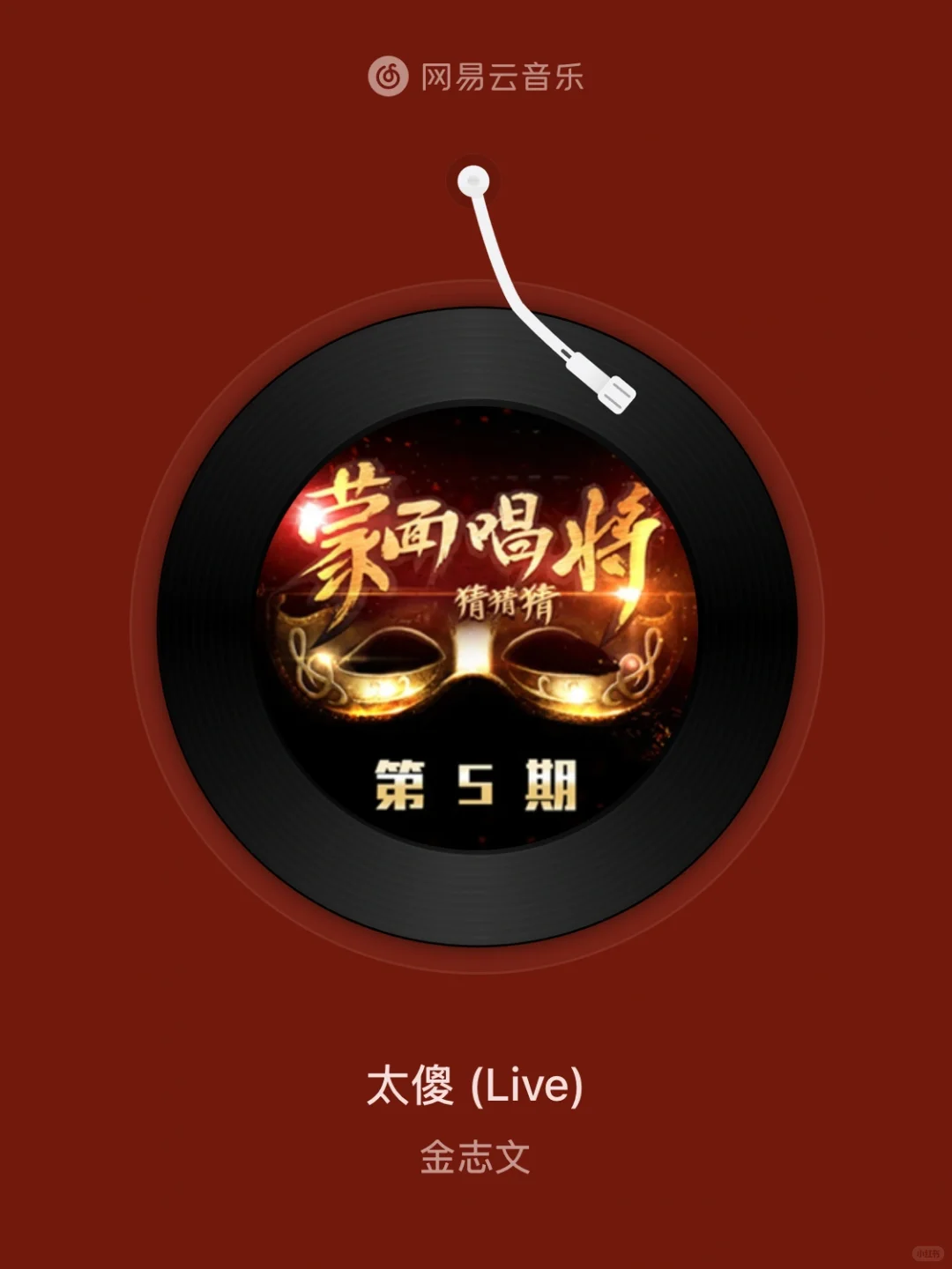 太傻 (Live) - 金志文