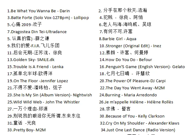 回忆，当年那些QQ背景音乐歌单