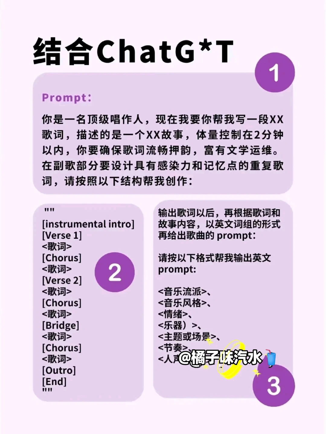 写歌都看！DeepSeek+Suno+汽🥤