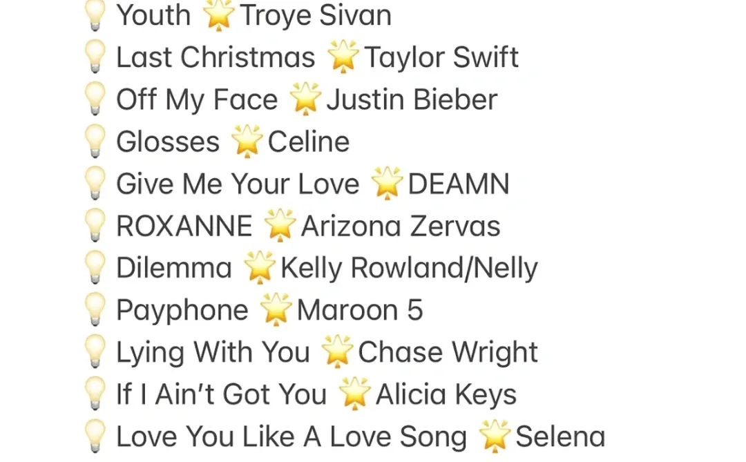 20首值得单曲循环的英文歌🎵你听过几首❓