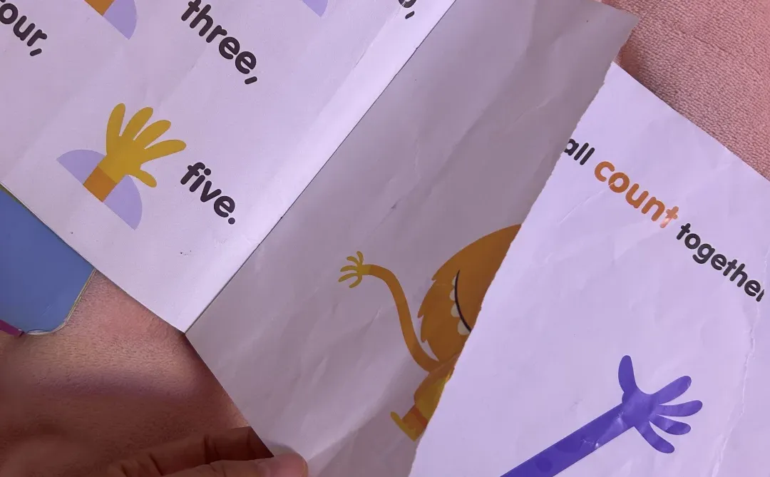 SSS英文儿歌绘本，二手书，英语启蒙的好帮手