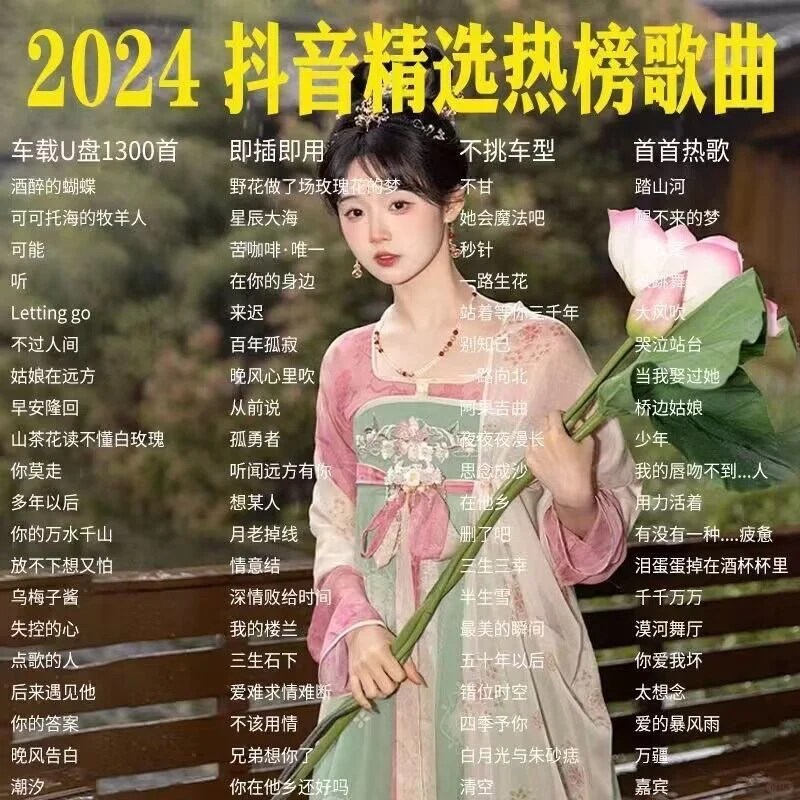 2024抖音伤感情歌DJ榜音乐催泪歌单