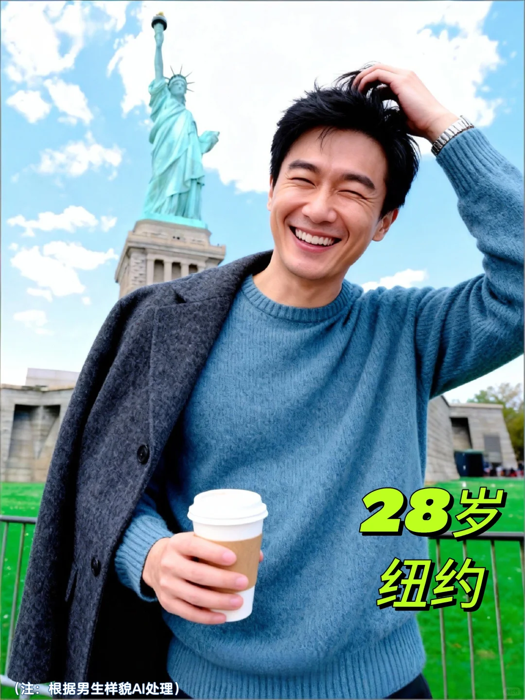 纽约28岁优男：爸妈说我这张照能pian到媳妇