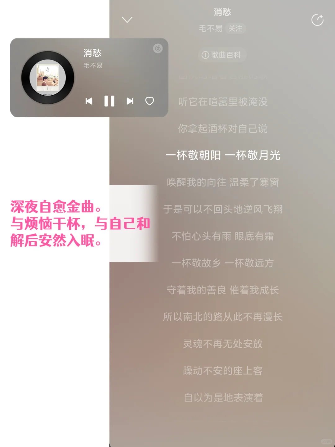 治愈EMO|把温柔夜空唱给你听的睡前歌单