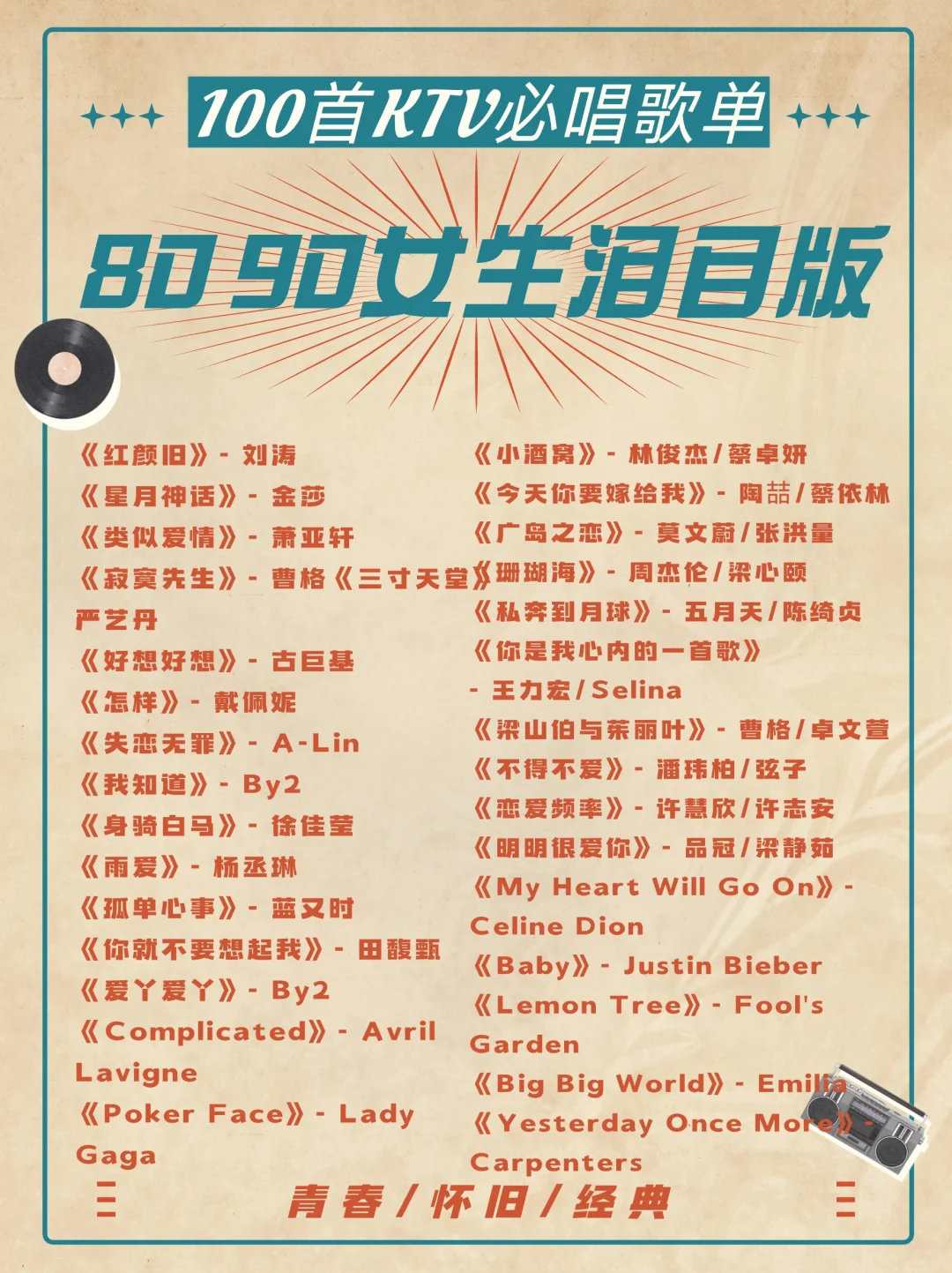 只有80/90才会懂的含金量