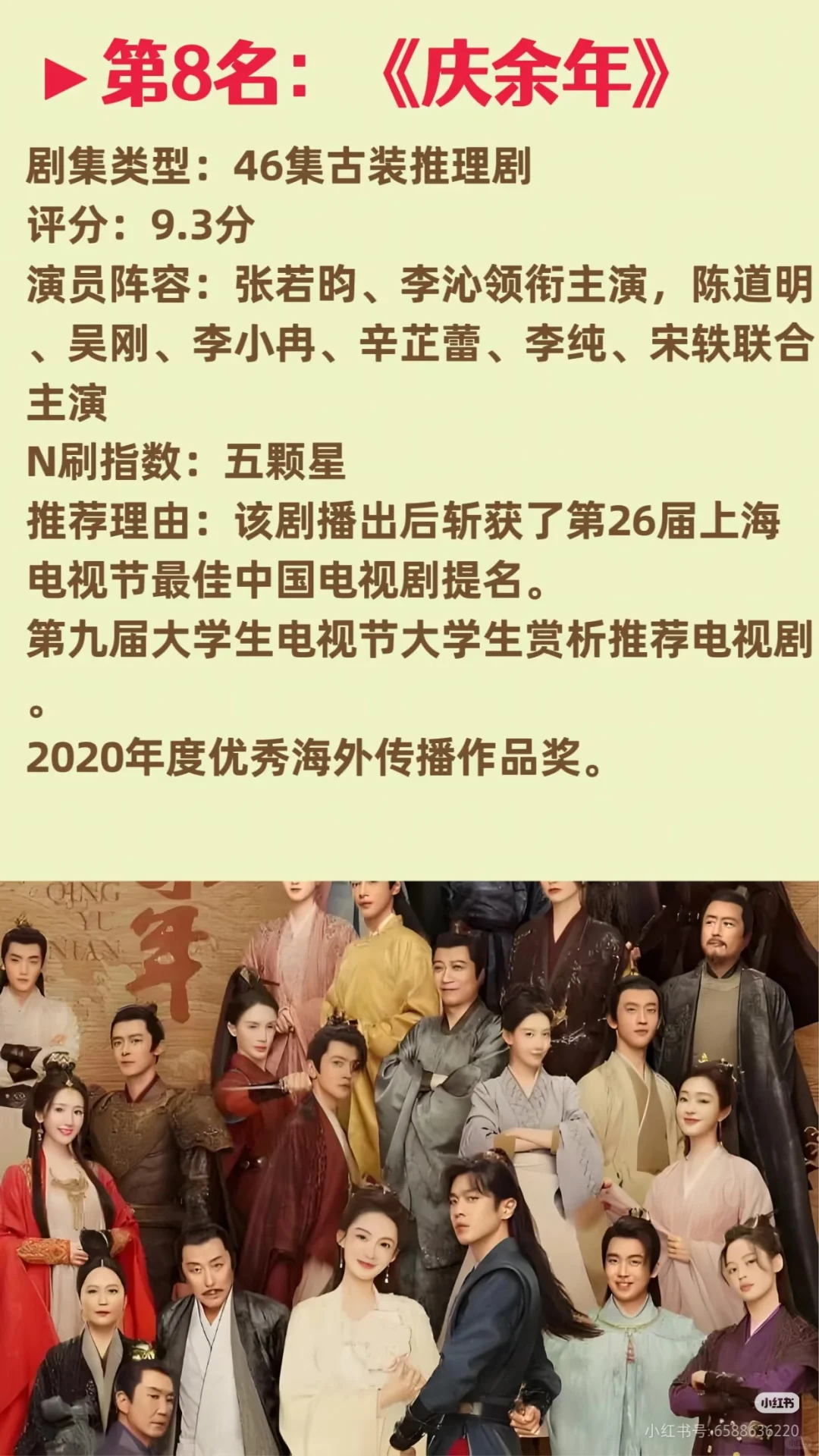 9分以上，值得N刷排名前十的10部剧。经典剧