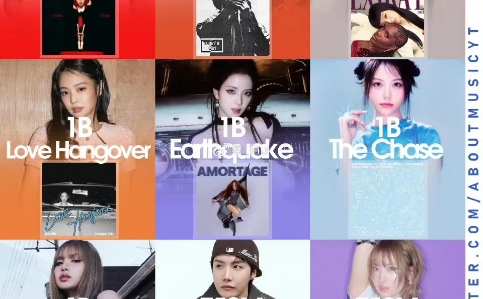 2025年TikTok播放最高的kpop歌曲 墨占5🔥