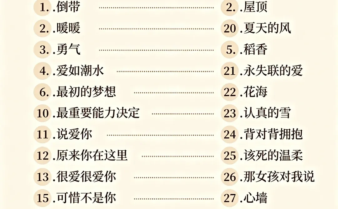 唱歌跑调的人，适合唱什么歌曲😎