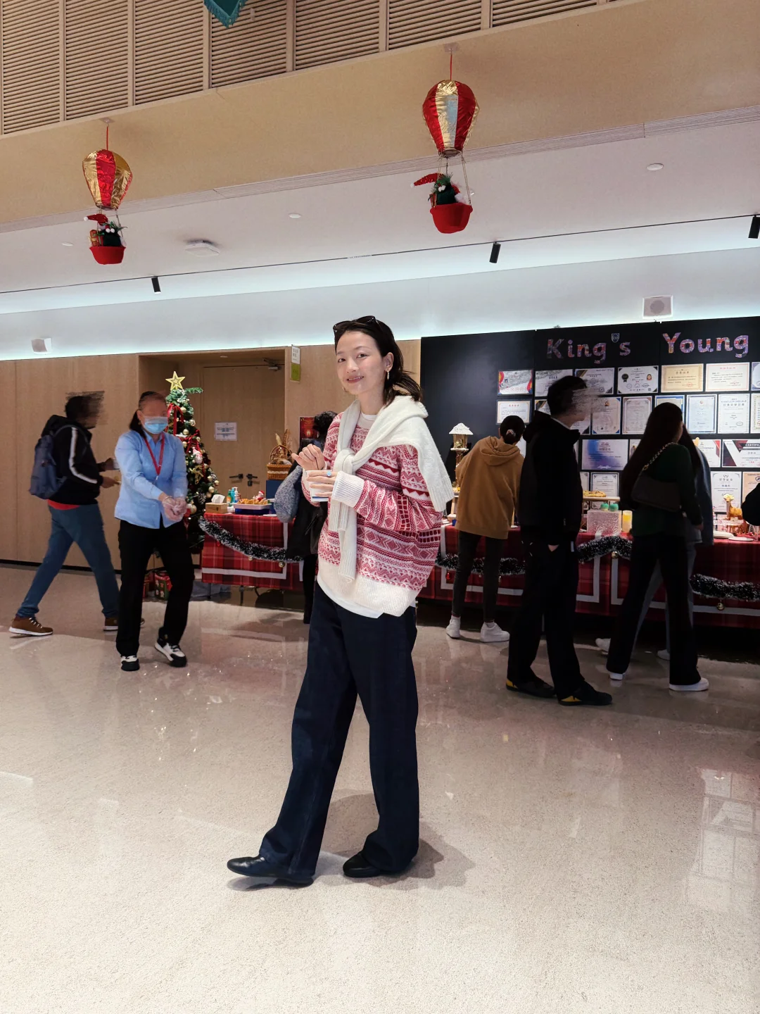 换回这所国际学校后…