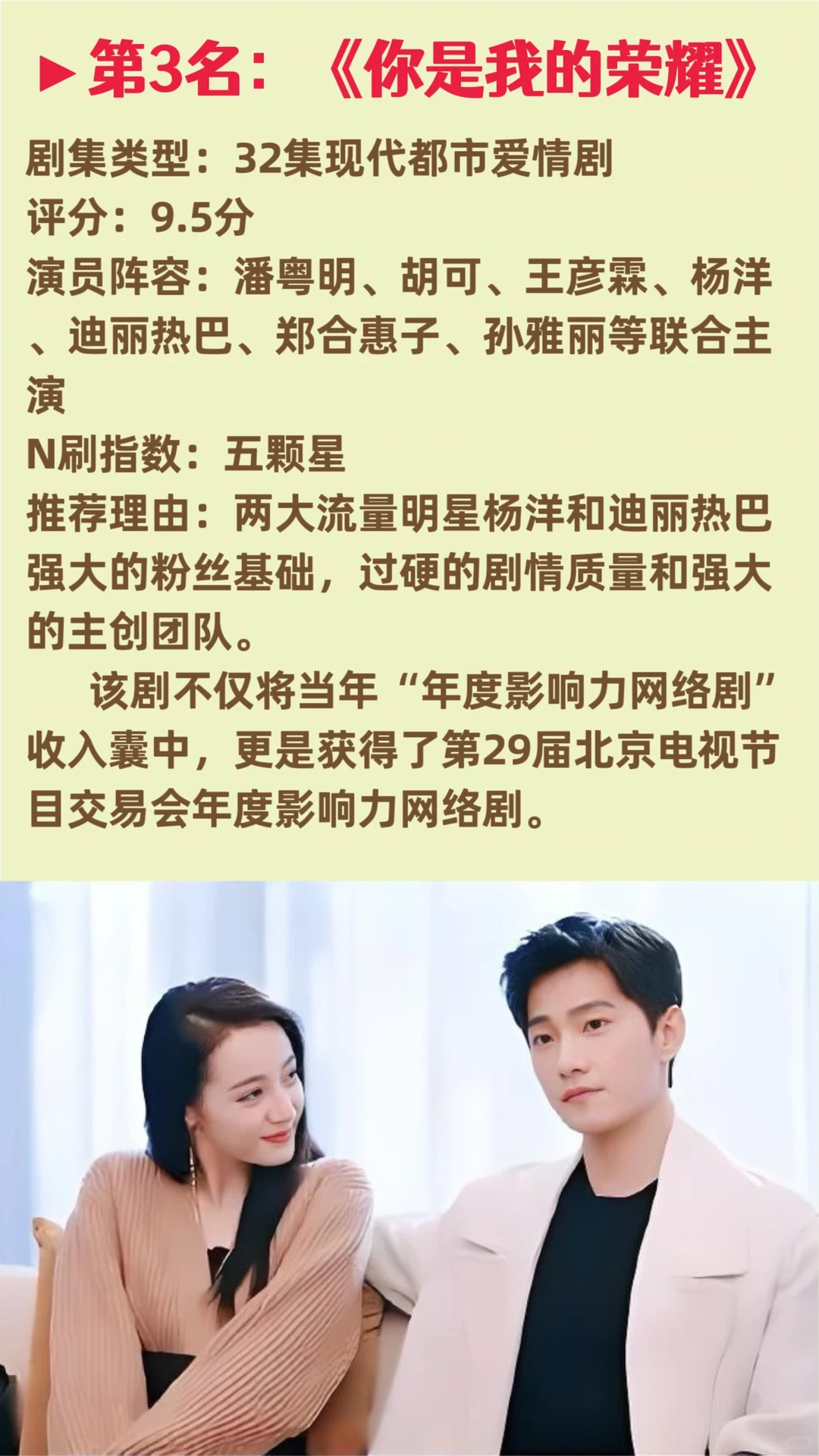 9分以上，值得N刷排名前十的10部剧。