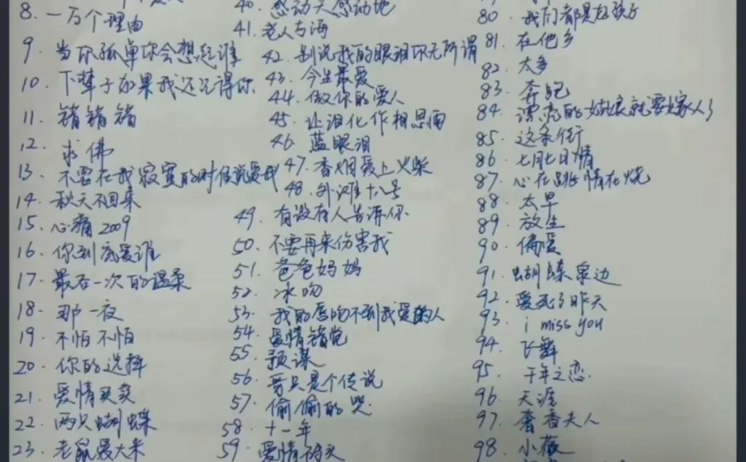 这些歌勾起了多少人的回忆