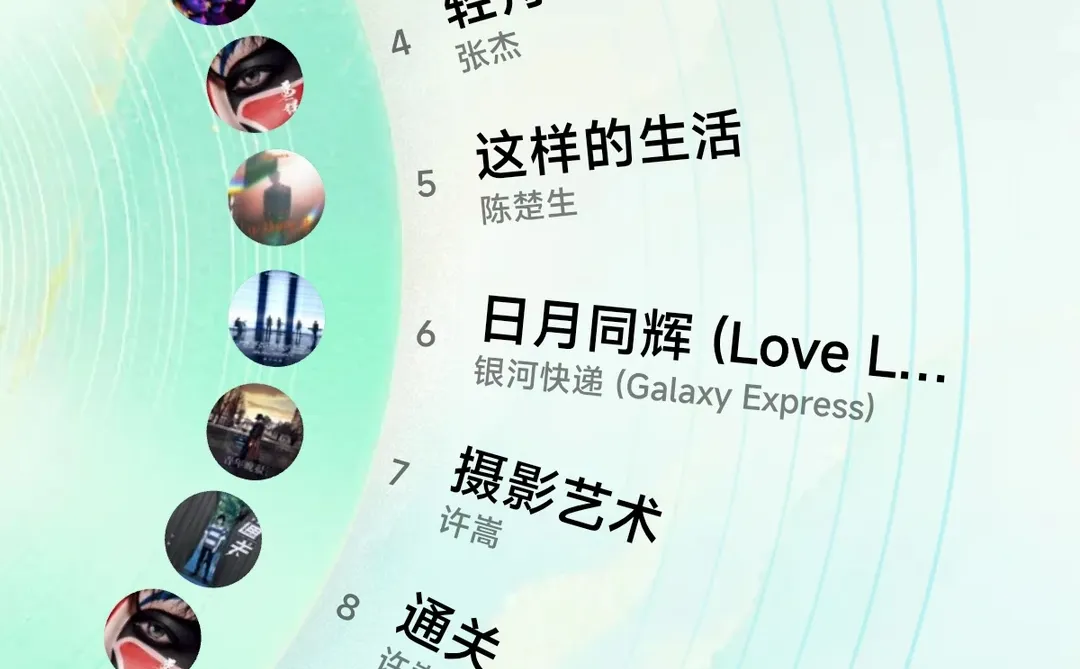 2025歌曲年度总结