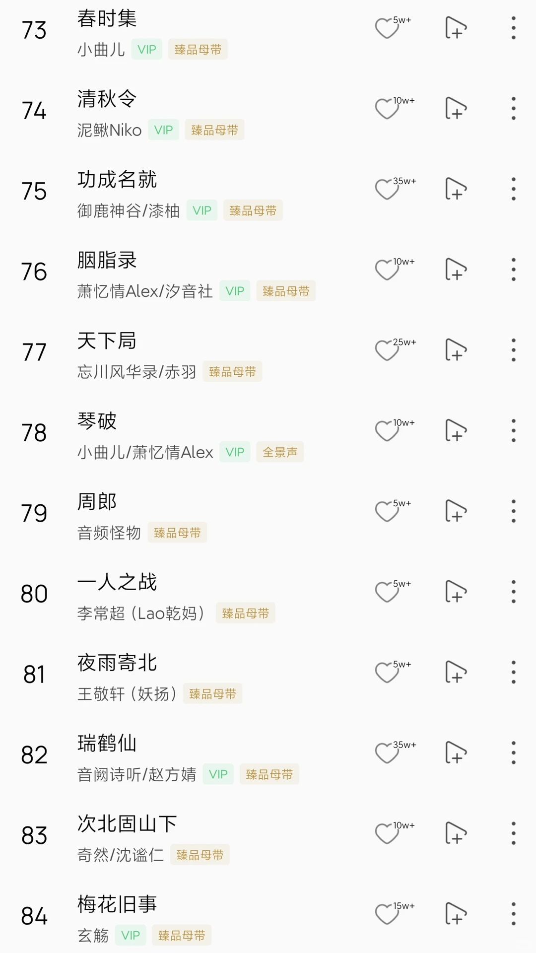 一百首古风歌曲推荐🤗