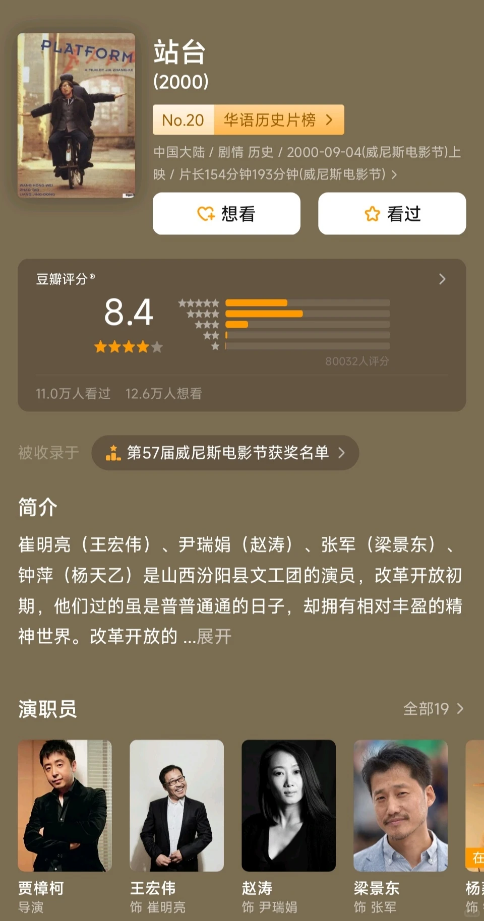 电影推荐✔华语电影十佳