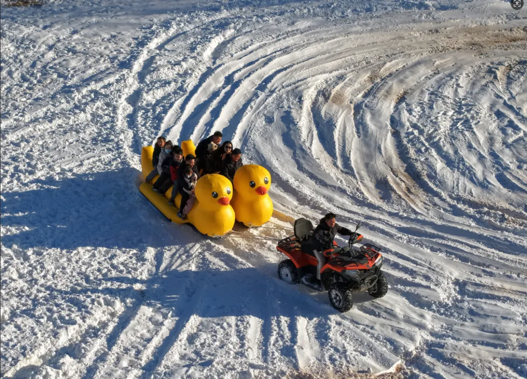 中卫双桥风情园云上歌西北雪乡开园
