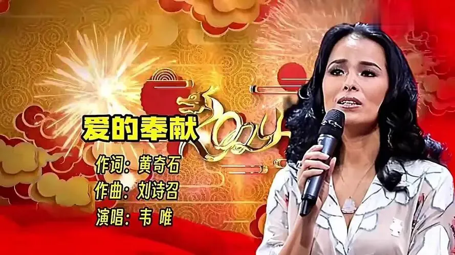 经典老歌-韦唯《爱的奉献》