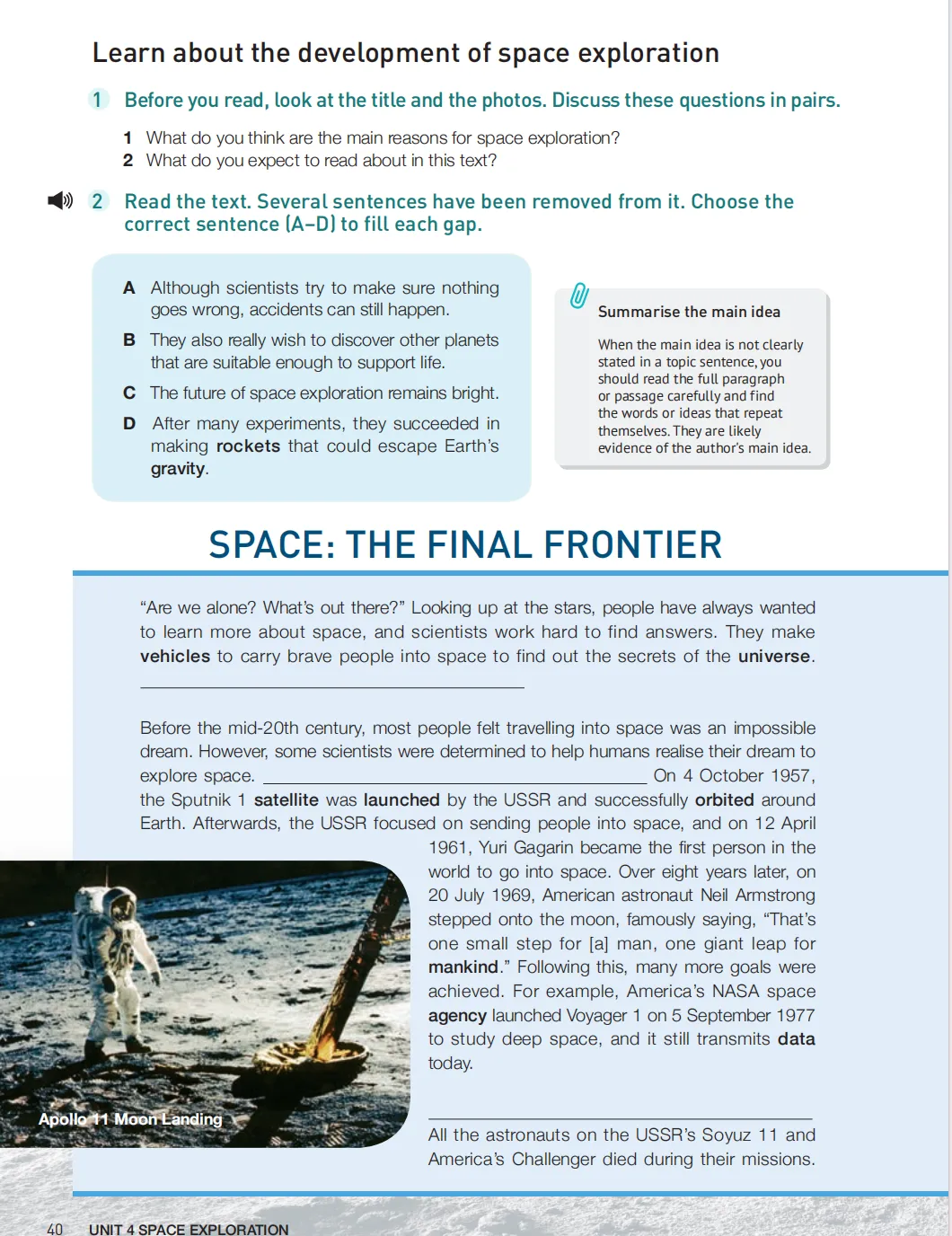 必修三主题歌曲‖Space: The Final Frontier (Theme Song)