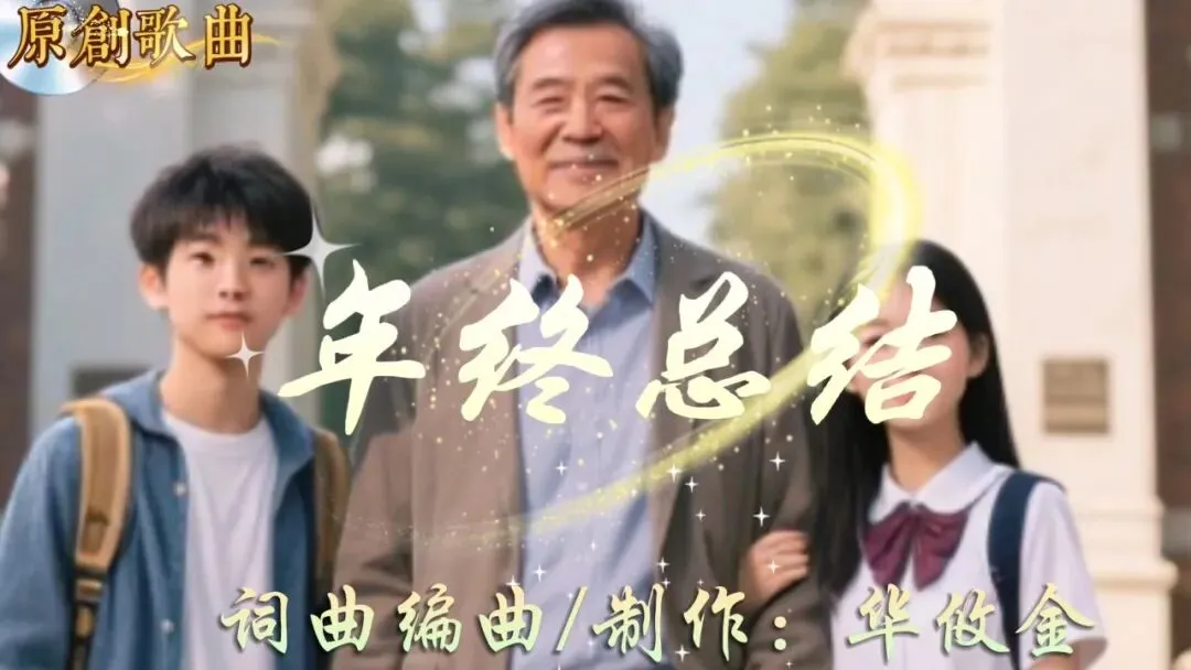 平凡人用歌曲写的《年终总结》