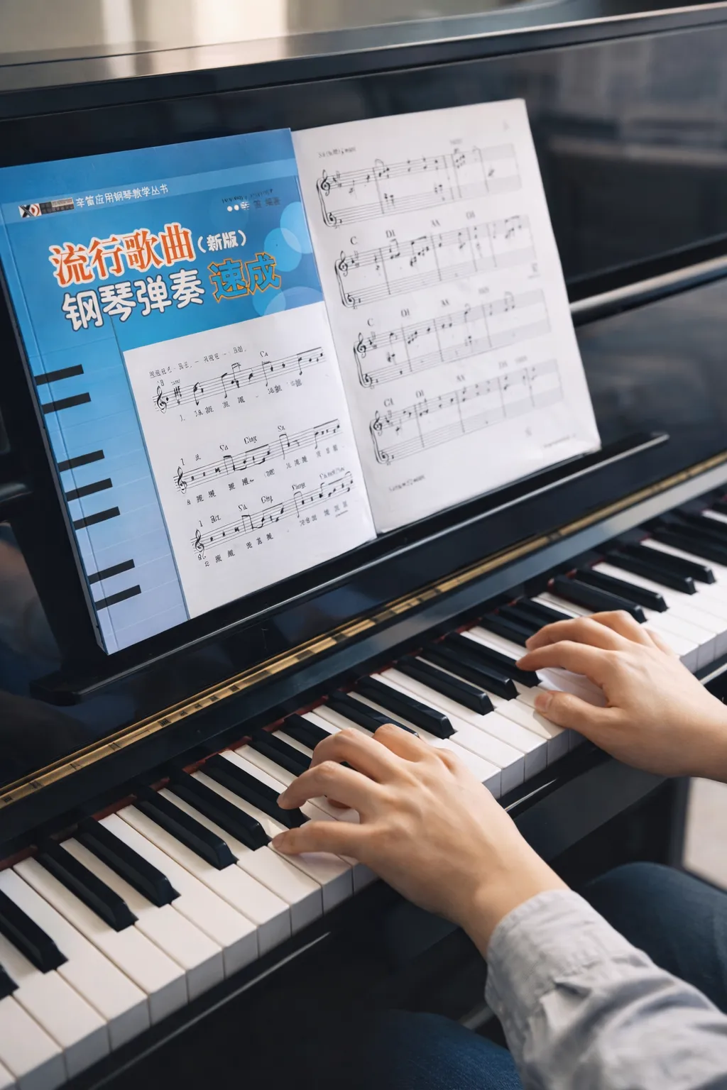 今天,我们来重温《流行歌曲(新版)钢琴弹奏速成》
