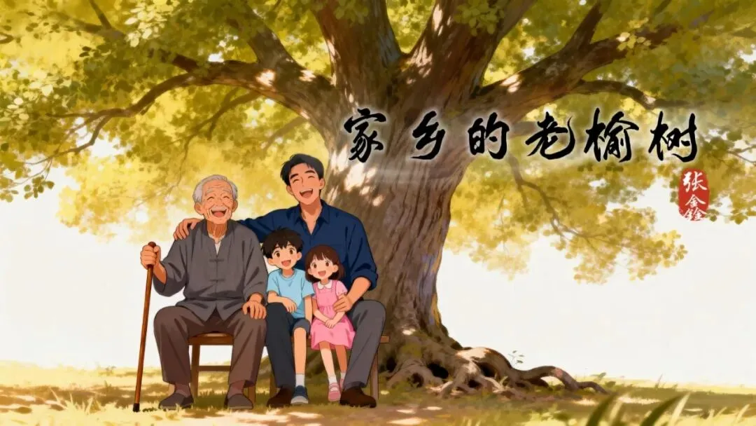 歌曲《家乡的老榆树》