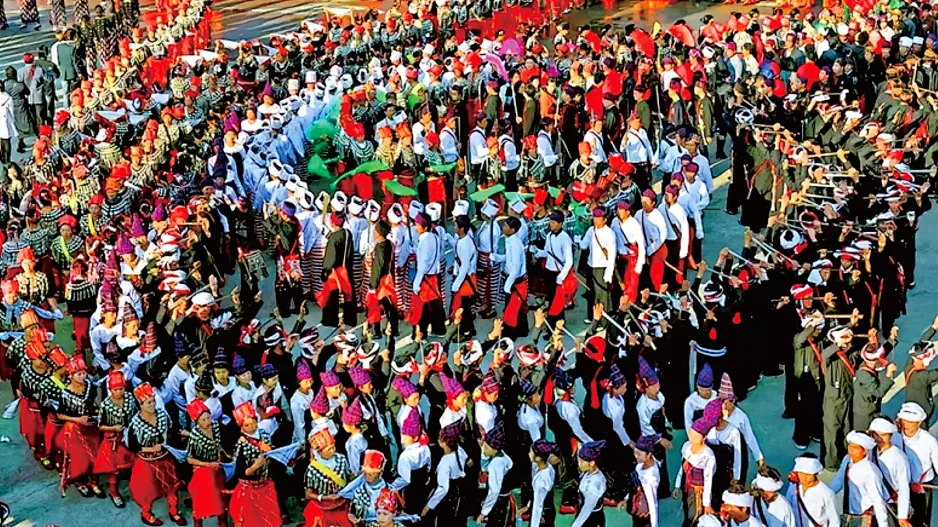 【德宏目瑙纵歌节 8天】大理- 芒市-瑞丽-陇川目瑙纵歌节-秘境盈江-腾冲-界头油菜花海-保山咖啡-高黎贡轻徒步