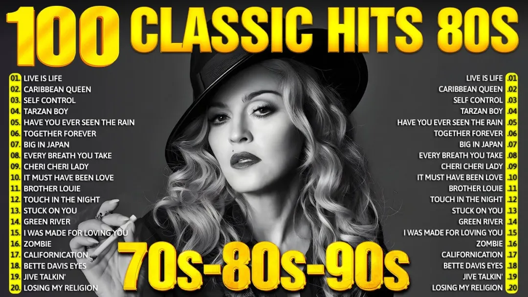 80年代音乐金曲精选 - 80年代最佳老歌 - 史上最佳老歌 80年代金曲