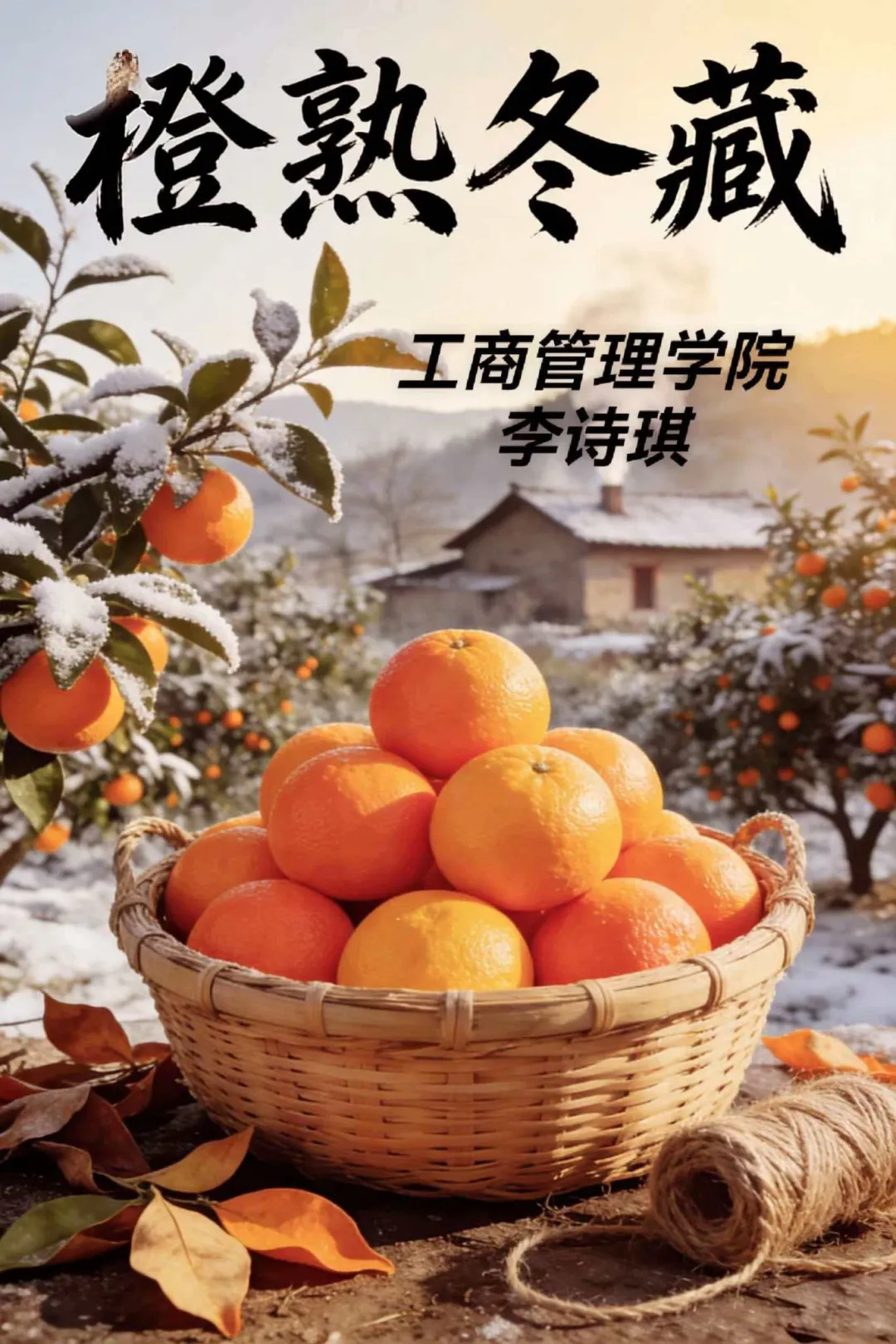 四季如歌·秋冬 | 获奖作品《橙熟冬藏》