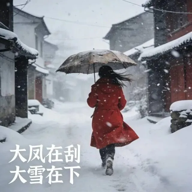 解读歌曲《大风在刮大雪在下》的情感力量