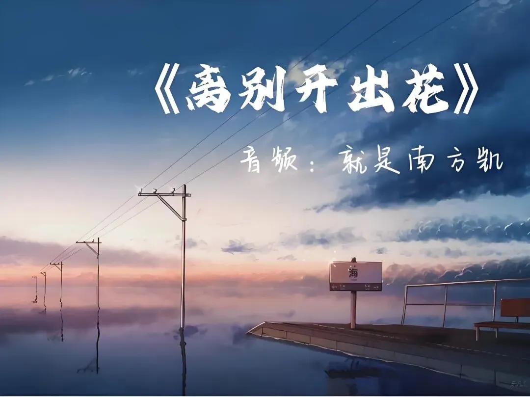 2025年霸榜流行歌曲之《离别开出花》(附五线谱+简谱+音频)独奏/弹唱/四手联弹多版本任君选择