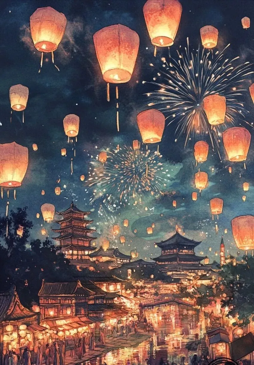 退休外婆听元宵晚会歌曲《人间小满》有感:人间小满,灯火可亲,最踏实的幸福都在烟火寻常里