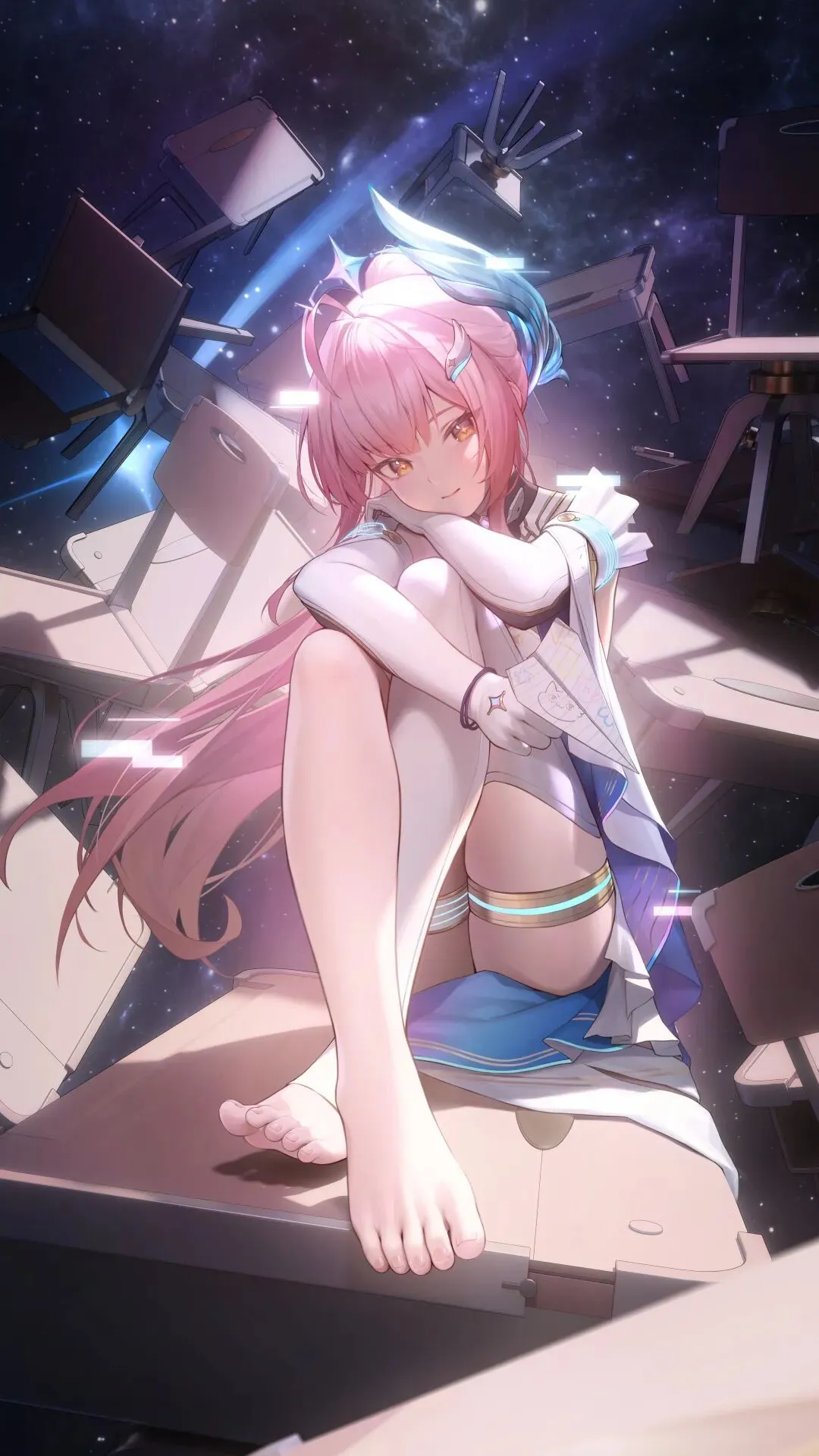 星海轻歌,幽灵予光|鸣潮爱弥斯高清壁纸合集,收藏这份温柔与炽热