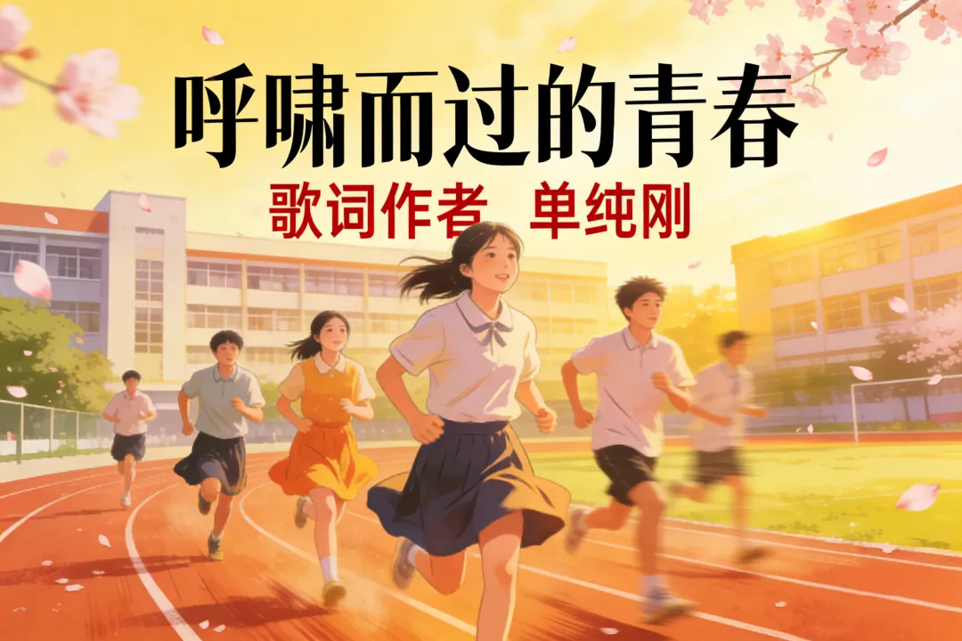 【名家专栏】单纯刚创作歌曲《呼啸而过的青春》用治愈诗句致青春引发广泛共鸣