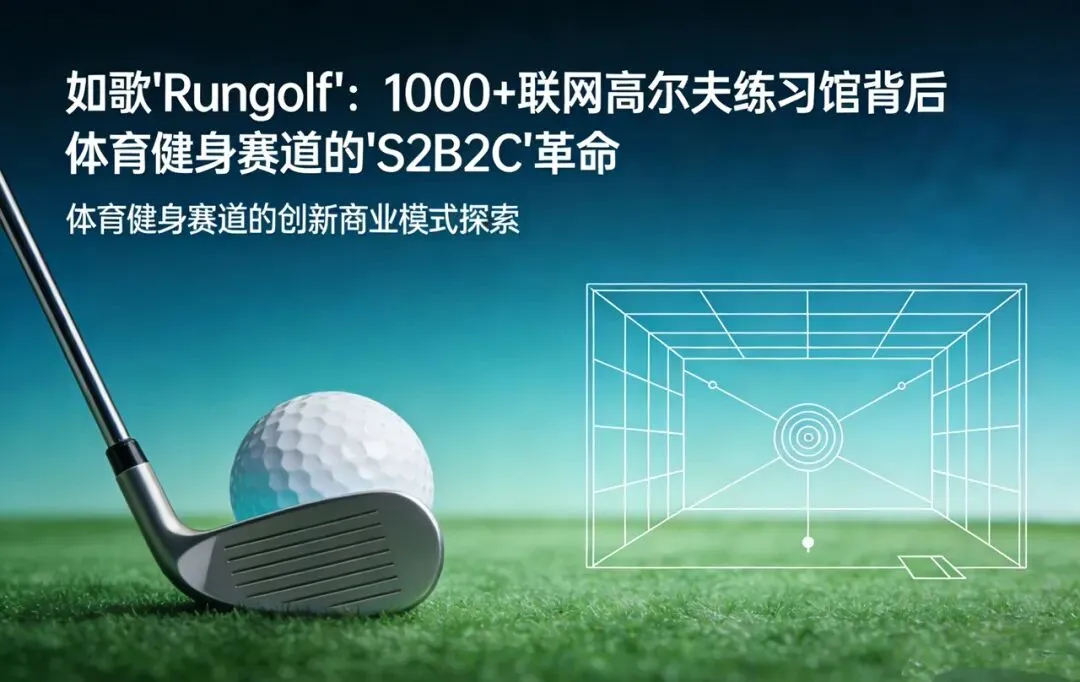 如歌(Rungolf):1000+联网高尔夫练习馆背后,体育健身赛道的“S2B2C”革命