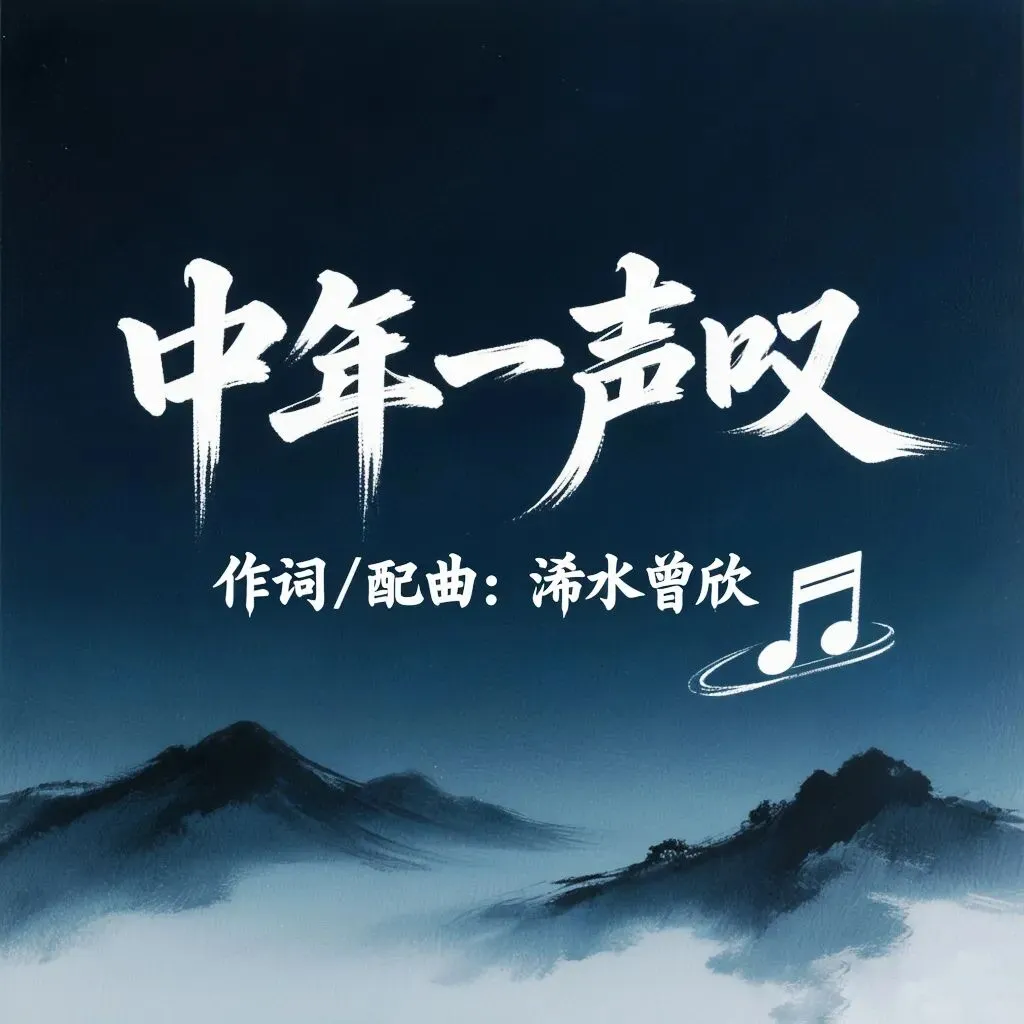 原创歌曲发布《中年一声叹》作词/配曲:浠水曾欣