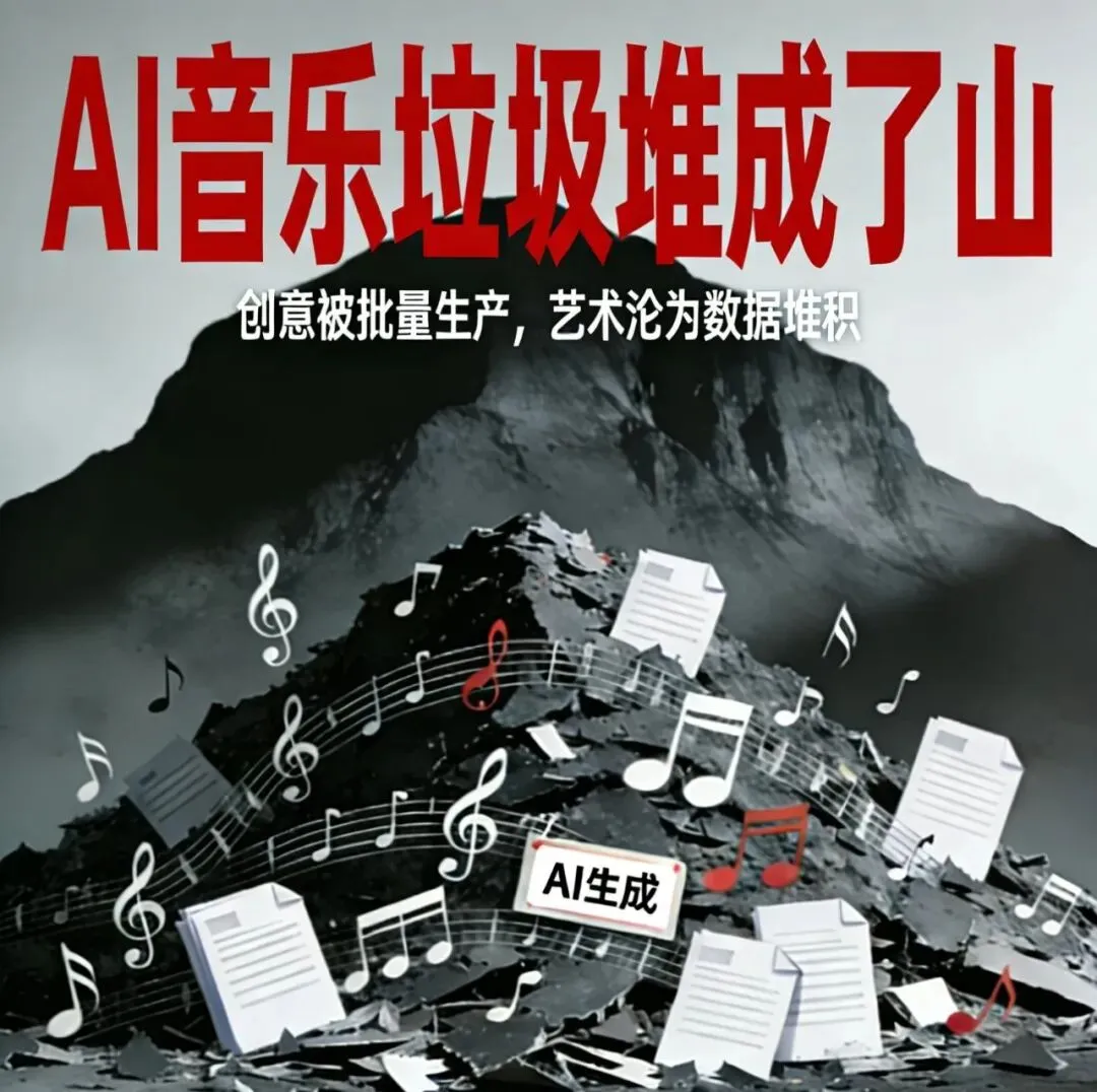 AI歌曲的泛滥,让小编终于听吐了...