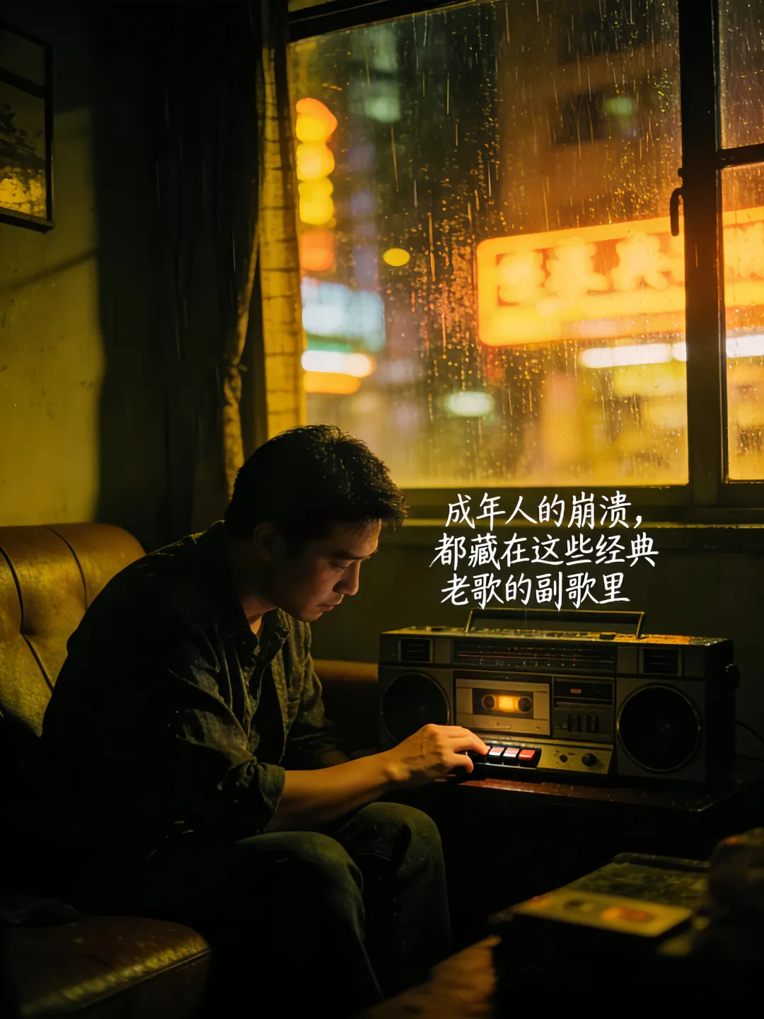 “成年人的崩溃,都藏在这些经典老歌的副歌里”
