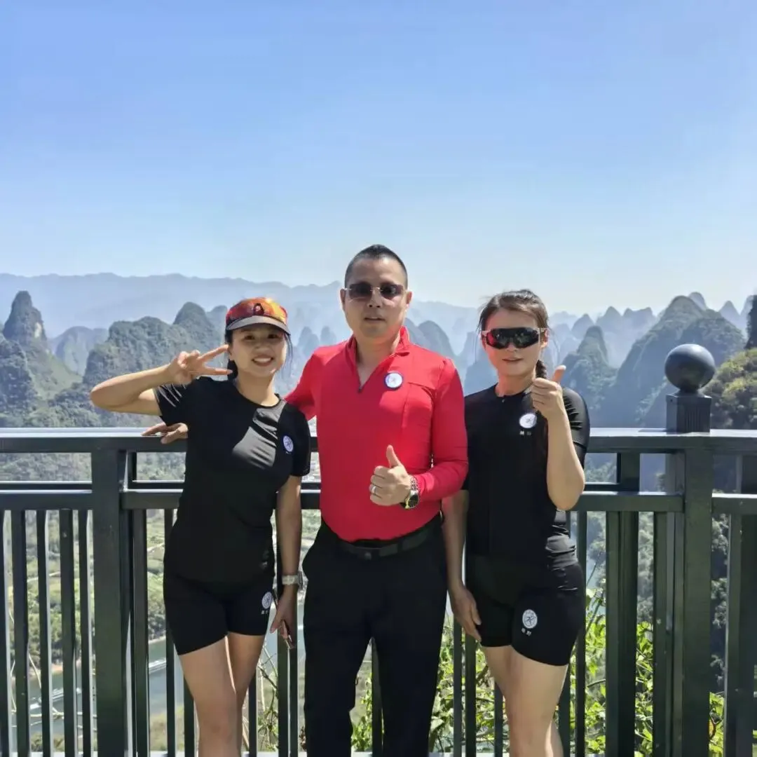3.12冠宇人之歌——健身精英齐聚阳朔录制活动——畅享运动激情——共铸冠宇辉煌