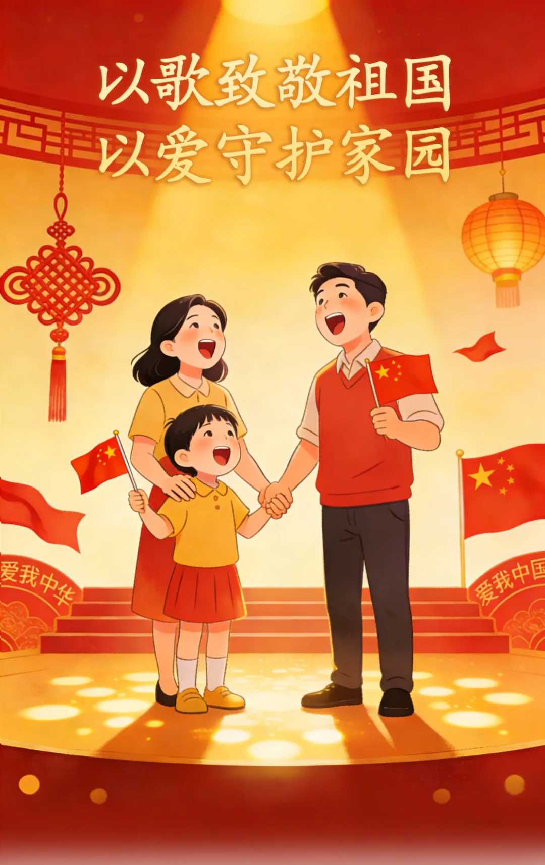 以歌致敬祖国,以爱守护家园 || 七年级寒假德育亲子实践活动圆满落幕