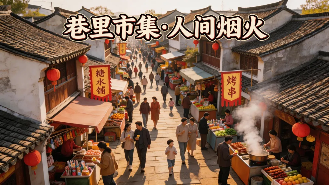 《童一首歌》专栏(十)城市市集|盛满人间热闹与欢喜