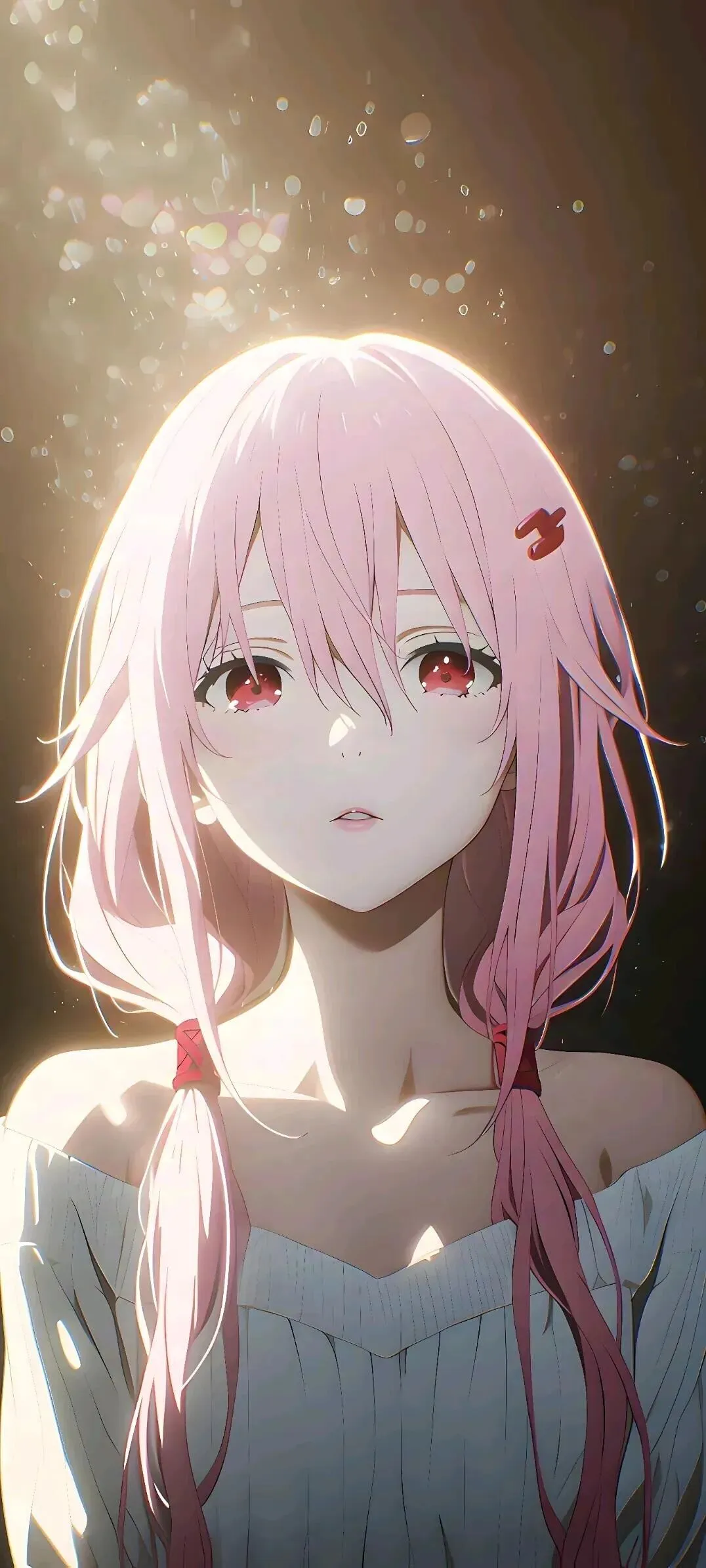 罪恶王冠·楪祈:以歌为刃,藏在粉色发丝里的温柔与救赎|高清壁纸自取