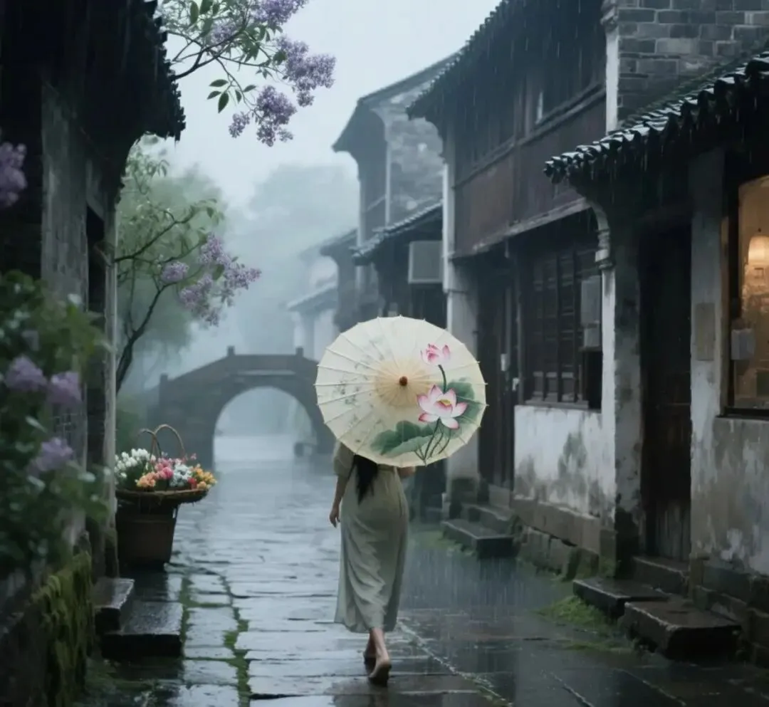 在三月的烟雨江南,聆听几首烟雨歌曲,感受【天青色等烟雨,而我在等你】之意