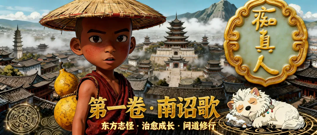 ࿉《痴真人·南诏歌》| 番外篇 01小痴真人初次画符记