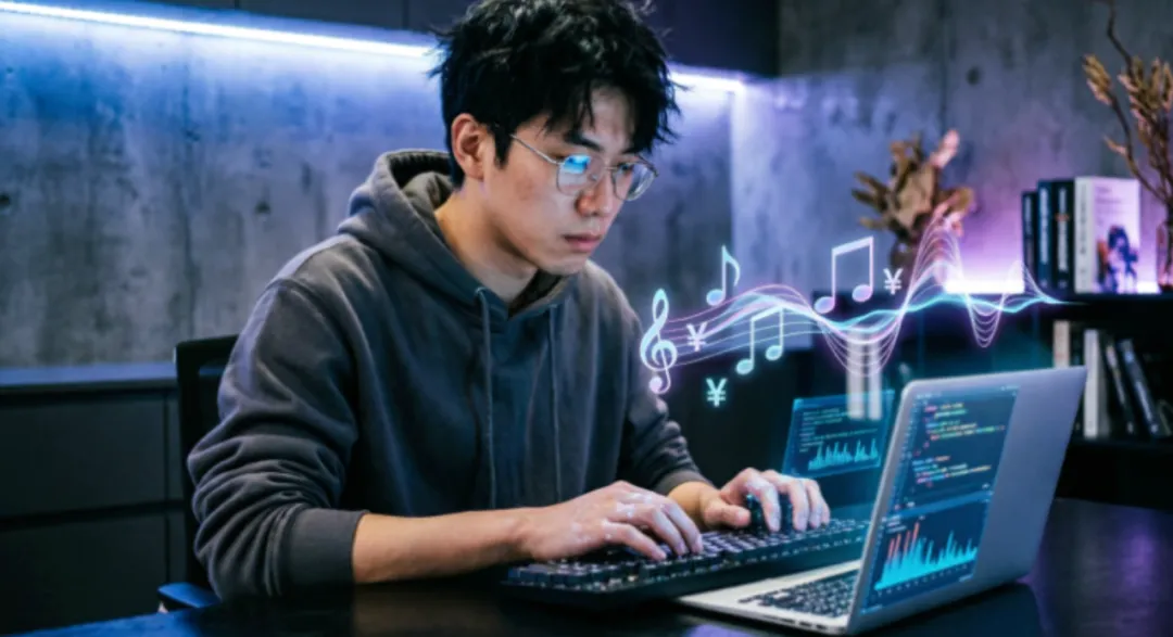 AI 创作了一首热门歌曲.这位仁兄 9 个月内赚了 2.8 万美元.