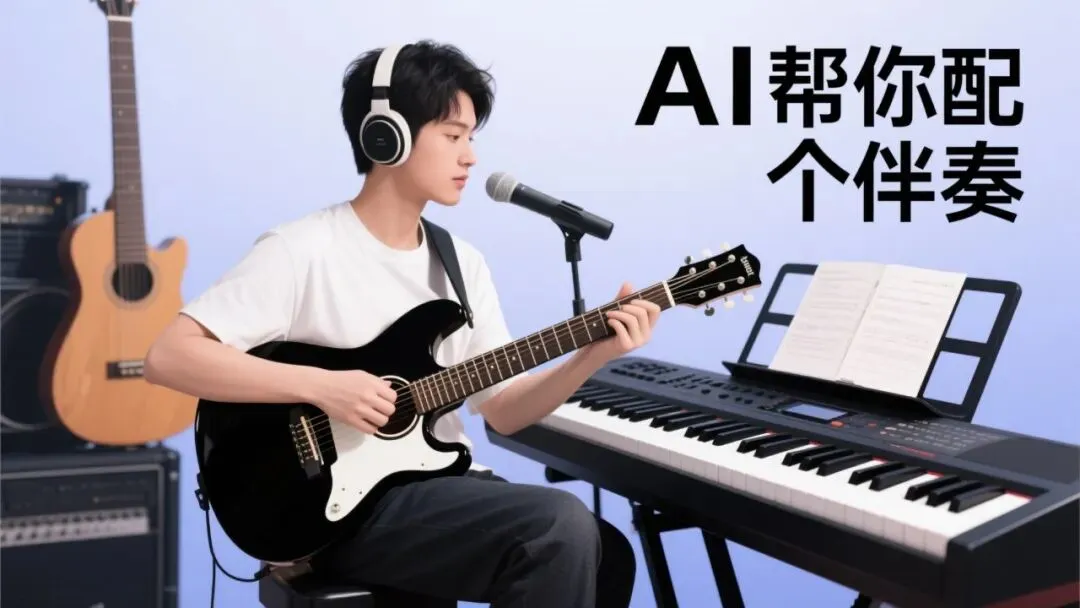 哼首歌,AI帮你配个伴奏